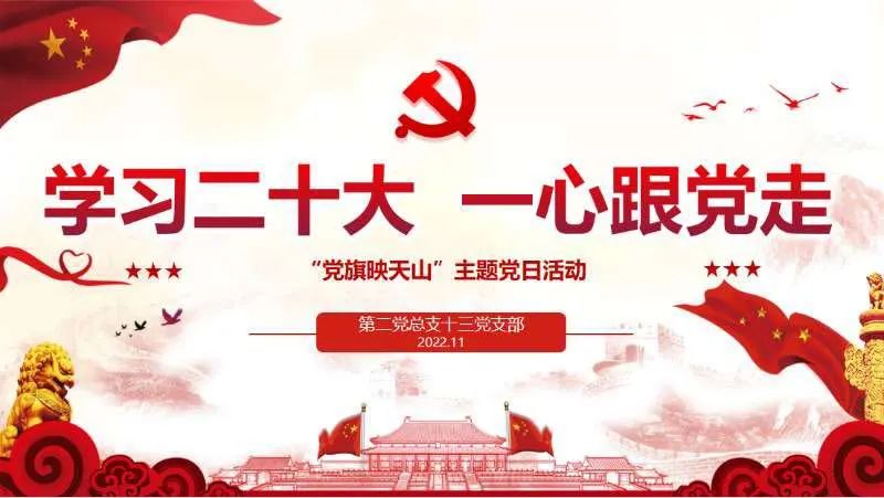 【聚焦二十大】“學(xué)習(xí)二十大，一心跟黨走”——第十三黨支部開展線上讀書主題黨日活動(dòng)